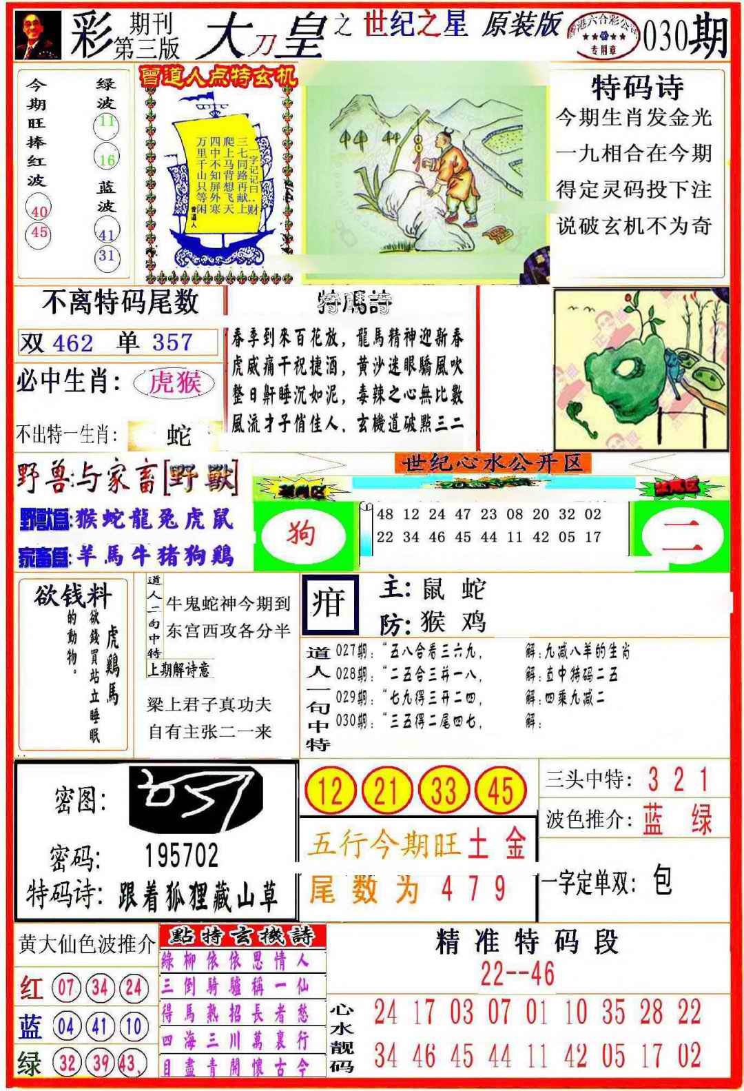 030期大刀皇之(世纪之星)[图]